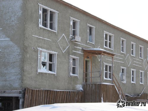 покинутый поселок Полярный на Чукотке