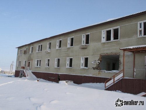 покинутый поселок Полярный на Чукотке