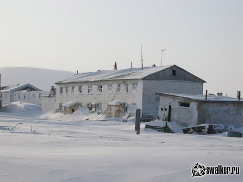 покинутый поселок Полярный на Чукотке