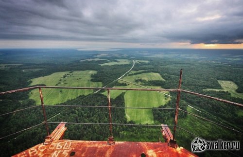 Самая высокая Заброшенная вышка в России, Костромская область Самая высокая Заброшенная вышка в России, Костромская область
