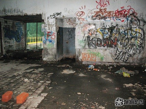 Заброшенный эскалатор на Воробьевых горах, Московская область