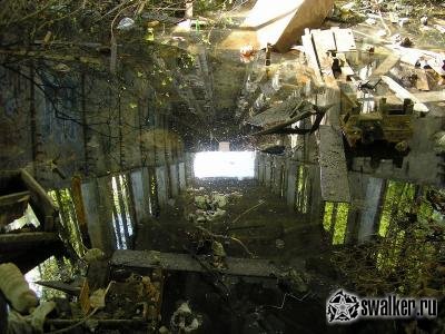 Заброшенный эскалатор на Воробьевых горах, Московская область