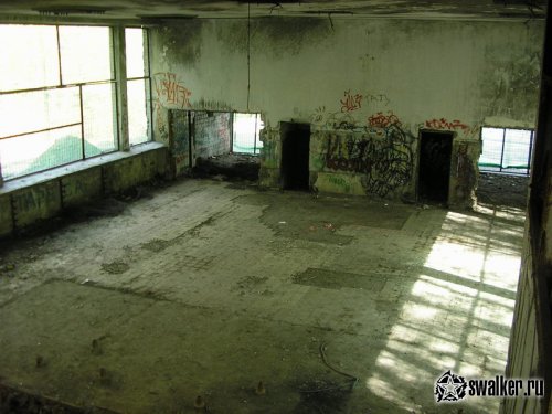 Заброшенный эскалатор на Воробьевых горах, Московская область