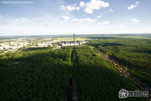 Две Заброшенные Телевизионные мачты, Московская область