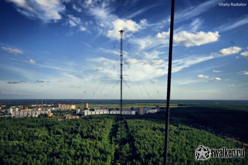 Две Заброшенные Телевизионные мачты, Московская область