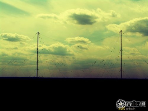 Две Заброшенные Телевизионные мачты, Московская область