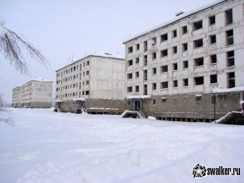 Город-призрак Синегорье, Магаданская область Город-призрак Синегорье, Магаданская область