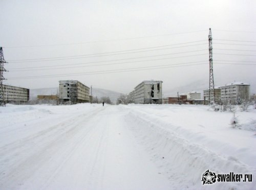 Город-призрак Синегорье, Магаданская область Город-призрак Синегорье, Магаданская область