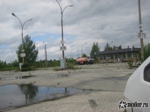 Заброшенная бензо заправочная станция, Свердловская область Заброшенная бензо заправочная станция, Свердловская область