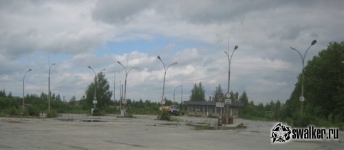 Заброшенная бензо заправочная станция, Свердловская область
