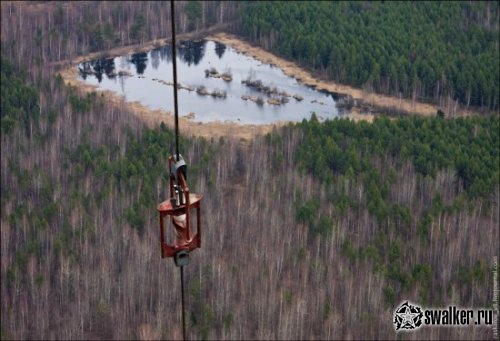 Полузаброшенная Радио Мачта, Московская область