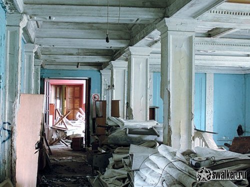 Заброшенный пансионат, Московская область