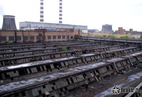 Заброшенный завод АЗЛК