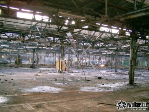 Заброшенный завод АЗЛК