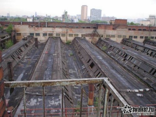 Заброшенный завод АЗЛК