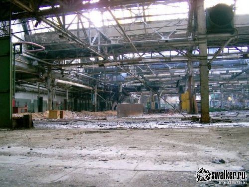 Заброшенный завод АЗЛК