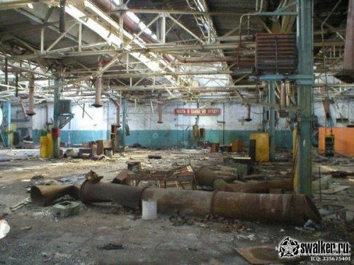 Заброшенный завод АЗЛК