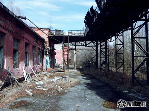 Заброшенный химический завод в Реже