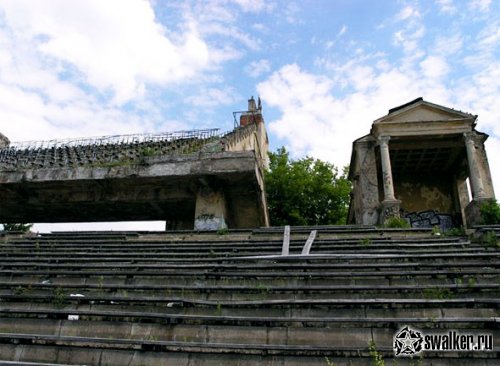 Заброшенный водный стадион ДИНАМО, Саратов