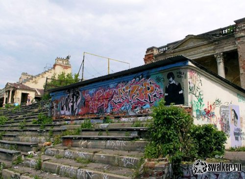 Заброшенный водный стадион ДИНАМО, Саратов