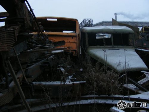 Кладбище башенных кранов. Шабаны