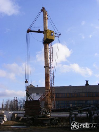 Кладбище башенных кранов. Шабаны