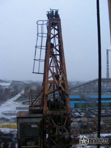 Кладбище башенных кранов. Шабаны