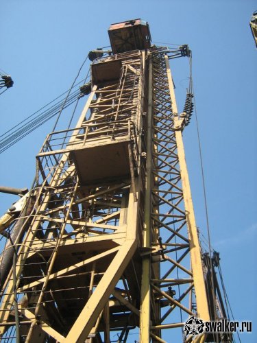 Кладбище башенных кранов. Шабаны