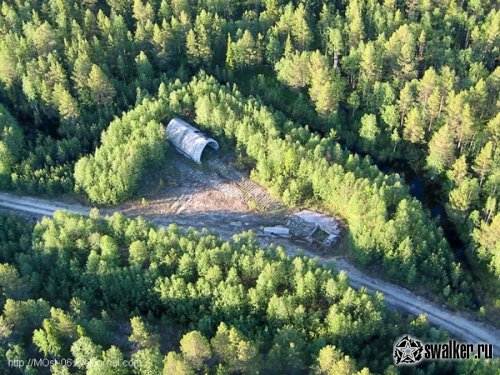 Развалины зенитно-ракетного комплекса С-75 и С-300 Печора