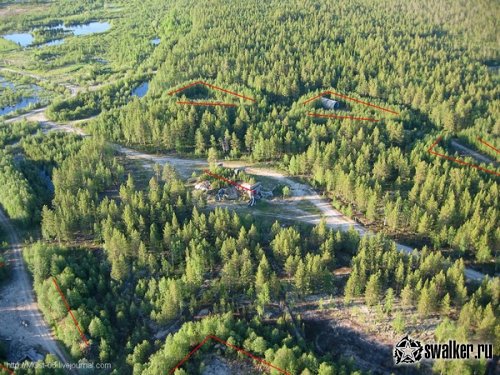 Развалины зенитно-ракетного комплекса С-75 и С-300 Печора