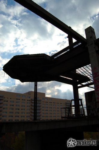 Недостроенная поликлиника с Бомбоубежищем