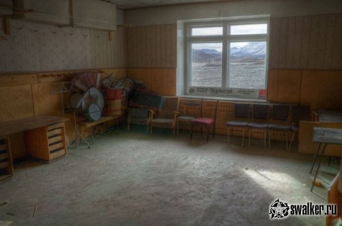 Брошенный советский поселок Пирамида, Шпицберген