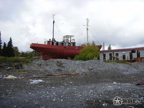 Заброшенные Сухумский судоремонтный и рыбный заводы