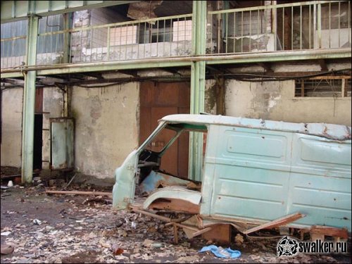 Заброшенные Сухумский судоремонтный и рыбный заводы