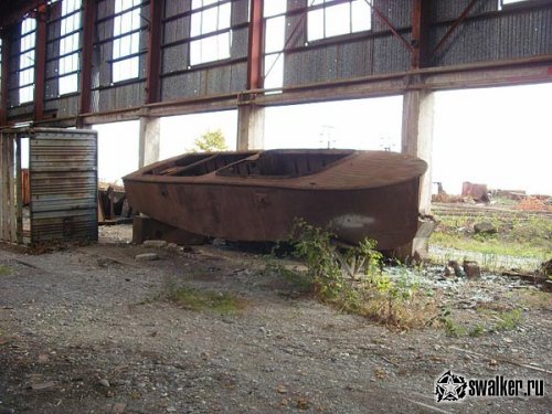 Заброшенные Сухумский судоремонтный и рыбный заводы