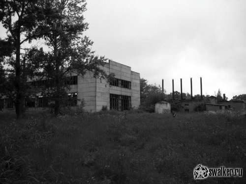 Заброшенный кирпичный завод