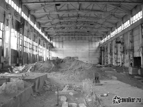 Заброшенный кирпичный завод