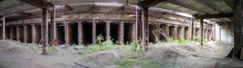 Заброшенный кирпичный завод