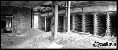 Заброшенный кирпичный завод