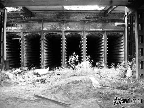 Заброшенный кирпичный завод