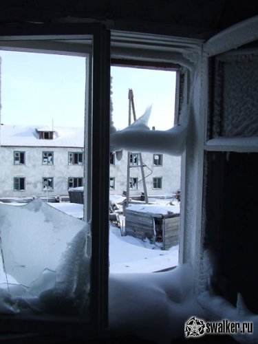 покинутый поселок Полярный на Чукотке