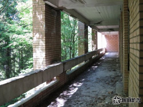 Заброшенный дом отдыха космических войск,  Ивантеевка