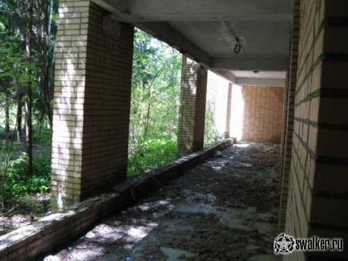 Заброшенный дом отдыха космических войск,  Ивантеевка