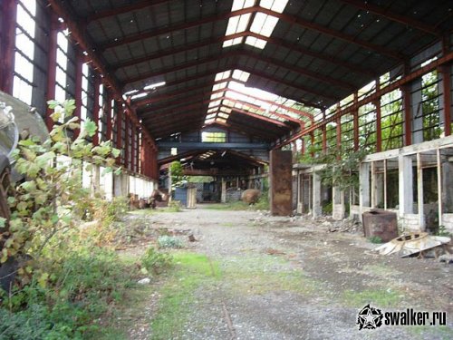 Заброшенные Сухумский судоремонтный и рыбный заводы