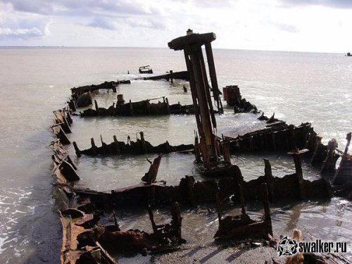 Заброшенные Сухумский судоремонтный и рыбный заводы