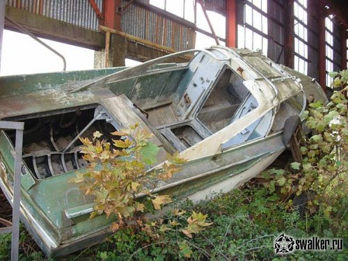 Заброшенные Сухумский судоремонтный и рыбный заводы