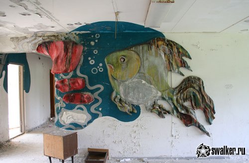 Заброшенный детский санаторий «Сказка » (Икша, Московская область)