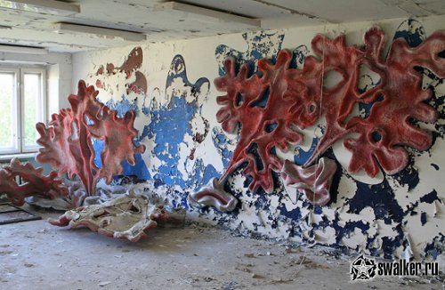 Заброшенный детский санаторий «Сказка » (Икша, Московская область)