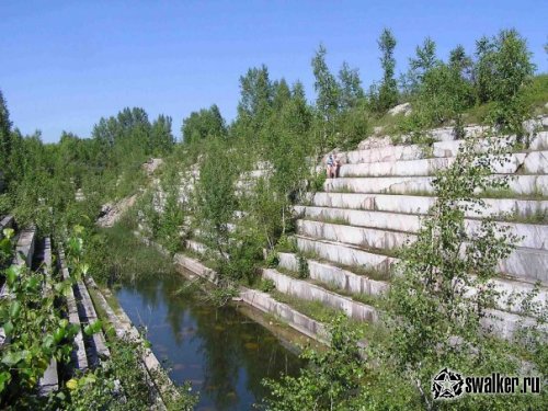 Заброшенный мраморный карьер