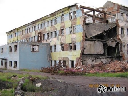 Мёртвый "Ликвидированный" городок Хальмер-Ю, Республика Коми